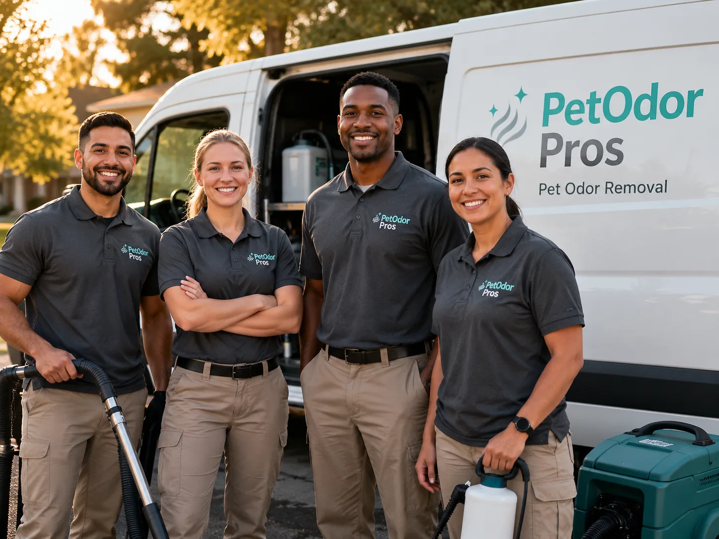 Pet Odor Removal team serving Warren, OH